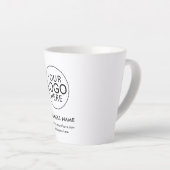 Promotionele swag bij Modern Business Logo Cafe Latte Mok (Rechterhoek)