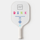 Promotionele Team Building Cartoon Pickleball Paddle (Voorkant)