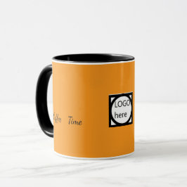 Promotionele Twee Kleuren Koffie, Bruine Mok
