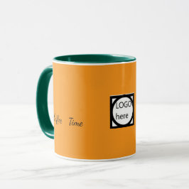 Promotionele Twee Kleuren Koffie, Bruine Mok