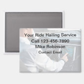 Promotionele Uber-driver van hoge kwaliteit Magneet (Voorkant / Achterkant)