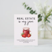Promotionele vastgoed is mijn Jam Realty Briefkaart (Staand voorkant)