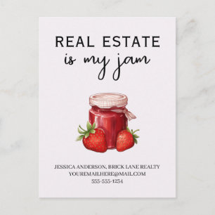 Promotionele vastgoed is mijn Jam Realty Briefkaart