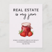 Promotionele vastgoed is mijn Jam Realty Briefkaart (Voorkant)