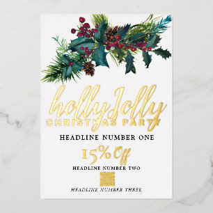 Promotionele versie 2 folie uitnodiging