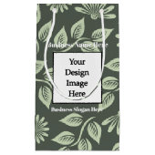 Promotionele Zakelijke Cadeautassen Met Touwgrepen Klein Cadeauzakje (Voorkant)