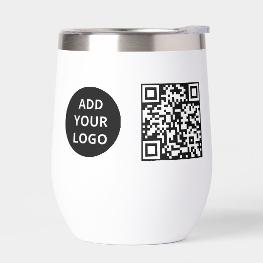 Promotionele zakelijke Logo en aangepaste QR-code (Links)