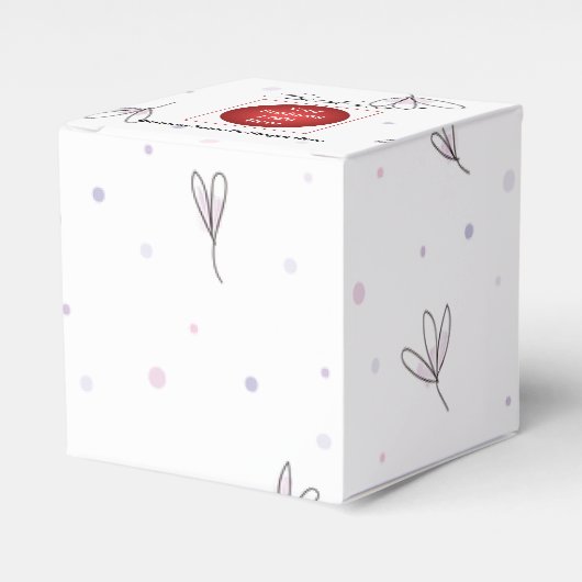 Promotionele Zakelijke Logo Favor Doos Bedankdoosjes (Voorkant Zijde)