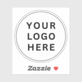 Promotionele zakelijke Logo | gebrandmerkt waterfl Sticker (Vel)