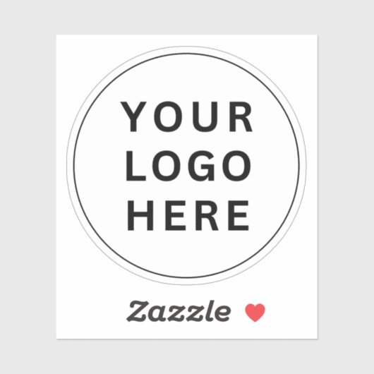 Promotionele zakelijke Logo | gebrandmerkt waterfl Sticker (Vel)