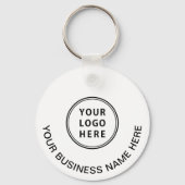 Promotionele Zakelijke Logo QR Code Sleutelhanger (Voorkant)