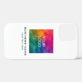 promotionele zakelijke Logo-Sjabloon Case-Mate iPhone Case (Achterkant (horizontaal))