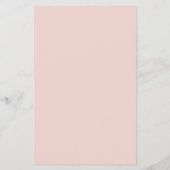 Promotionele Zakelijke Logo & Tekst Clean Blush Pi Flyer (Achterkant)