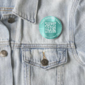 Promotionele Zakelijke QR Code Mintgroene Speld Ronde Button 5,7 Cm (In situ)