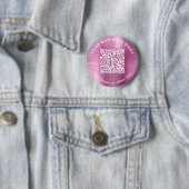 Promotionele Zakelijke QR Code Roze Speldje (In situ)