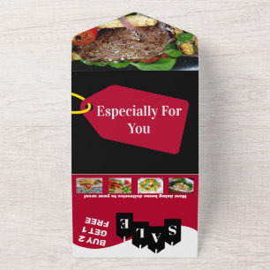 Promotiveringsidee voor voedingsmiddelen DIY foto  All In One Uitnodiging