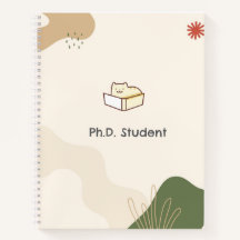Promovendus Spiraal Notebook-Funny Kat-
