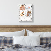  promoveren naar grootma Blush Photo Collage Canvas Afdruk (Insitu (Slaapkamer))