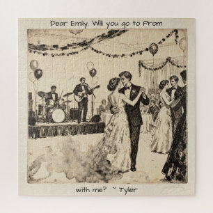 Promposal   Ga je met mij naar het schoolfeest? Li Legpuzzel