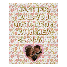 Promposal | Go to Prom with Me Question Photo Perfect Poster