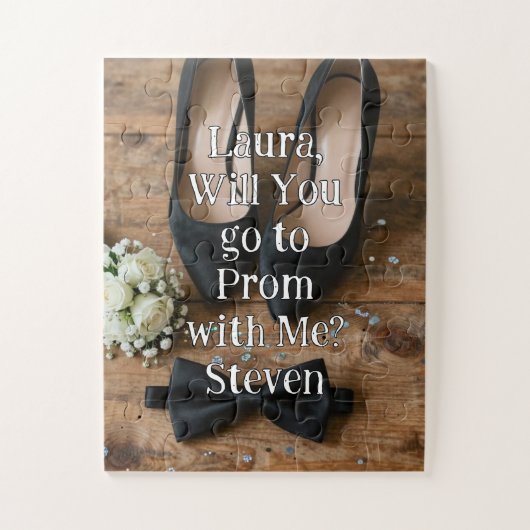 Promposal | Go to Prom with Me Yes or No? Legpuzzel (Verticaal)