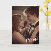 Promposal | Prom Invite Photo Kaart (Gele Bloem)