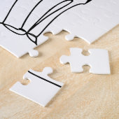 Promposal | Will You go to Prom with Me? Line Art Legpuzzel (Zijkant)