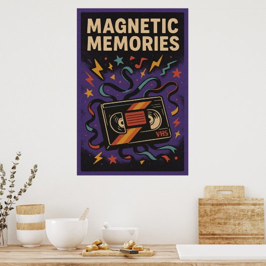Prompt 22, Magnetische herinneringen,  Poster (Keuken)
