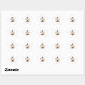 Prompt Eerst Paniek Later Grappige Ai Robot Ster Sticker (Vel)