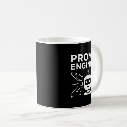 Prompt Engineer Apparel Funny Ai Tech Humor Gift Koffiemok (Voorkant rechts)