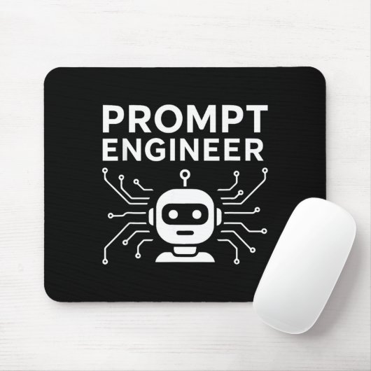 Prompt Engineer Apparel Funny Ai Tech Humor Gift Muismat (Met muis)