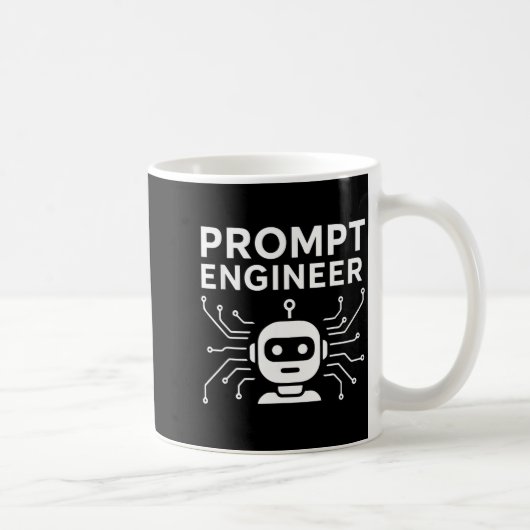 Prompt Engineer Kleding Grappige Ai Tech Humor Cad Koffiemok (Rechts)