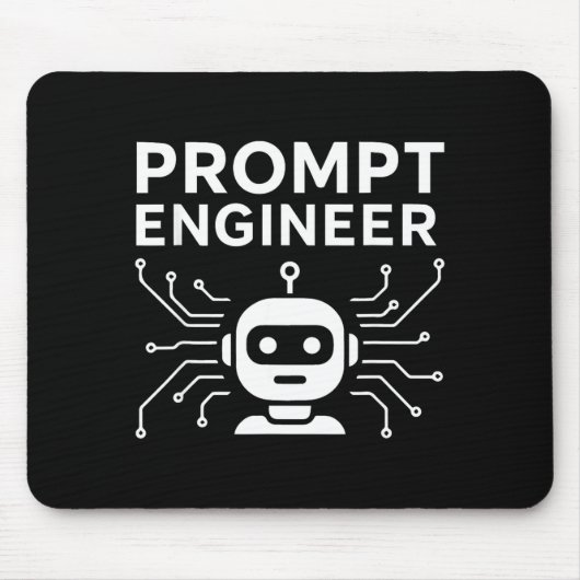 Prompt Engineer Kleding Grappige Ai Tech Humor Cad Muismat (Voorkant)