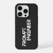 Prompt engineer minimalistische quote iPhone hoesje (Achterkant)