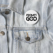 Prompt Engineer Prompt God AI Tech Prompt Meester Ronde Button 5,7 Cm (In situ)