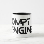 Prompt minimalistische offerte voor technicus mok (Midden)