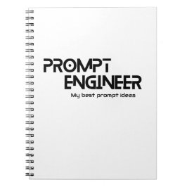 Prompt minimalistische offerte voor technicus notitieboek