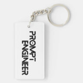 Prompt minimalistische offerte voor technicus sleutelhanger (achterkant)