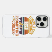 Prompting Beats Coding iPhone Hoesje | Tech Humor 15 Pro Max Case (Achterkant horizontaal)