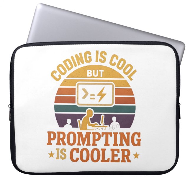 Prompting Koelere Sleeve | Tech Humor (Voorkant)
