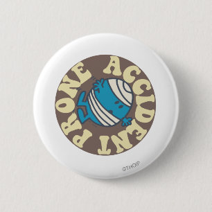 Prone Accident Ronde Button 5,7 Cm
