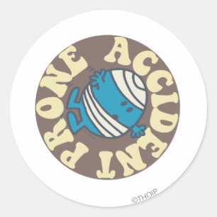 Prone Accident Ronde Sticker