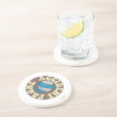 Prone Accident Zandsteen Onderzetter (Zijkant)