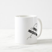 Prone to Procrastination Funny Mug Koffiemok (Voorkant rechts)