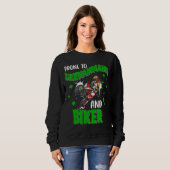 Prone to Shenanigans and Biker Funny St Patrick's Trui (Voorkant volledig)