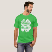 Prone to Shenanigans and Malarkey St Patricks Day T-shirt (Voorkant volledig)
