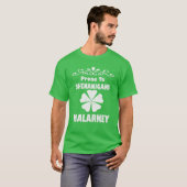 Prone to Shenanigans and Malarkey St Patricks Day T-shirt (Voorkant volledig)
