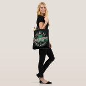 Prone to Shenanigans & Malarkey St Patrick's Day Tote Bag (Op model)