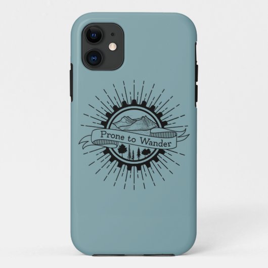 Prone to Wander Traveler Case-Mate iPhone Case (Achterkant)