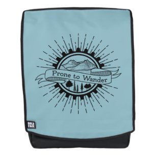 Prone to Wander Traveler Rugtassen